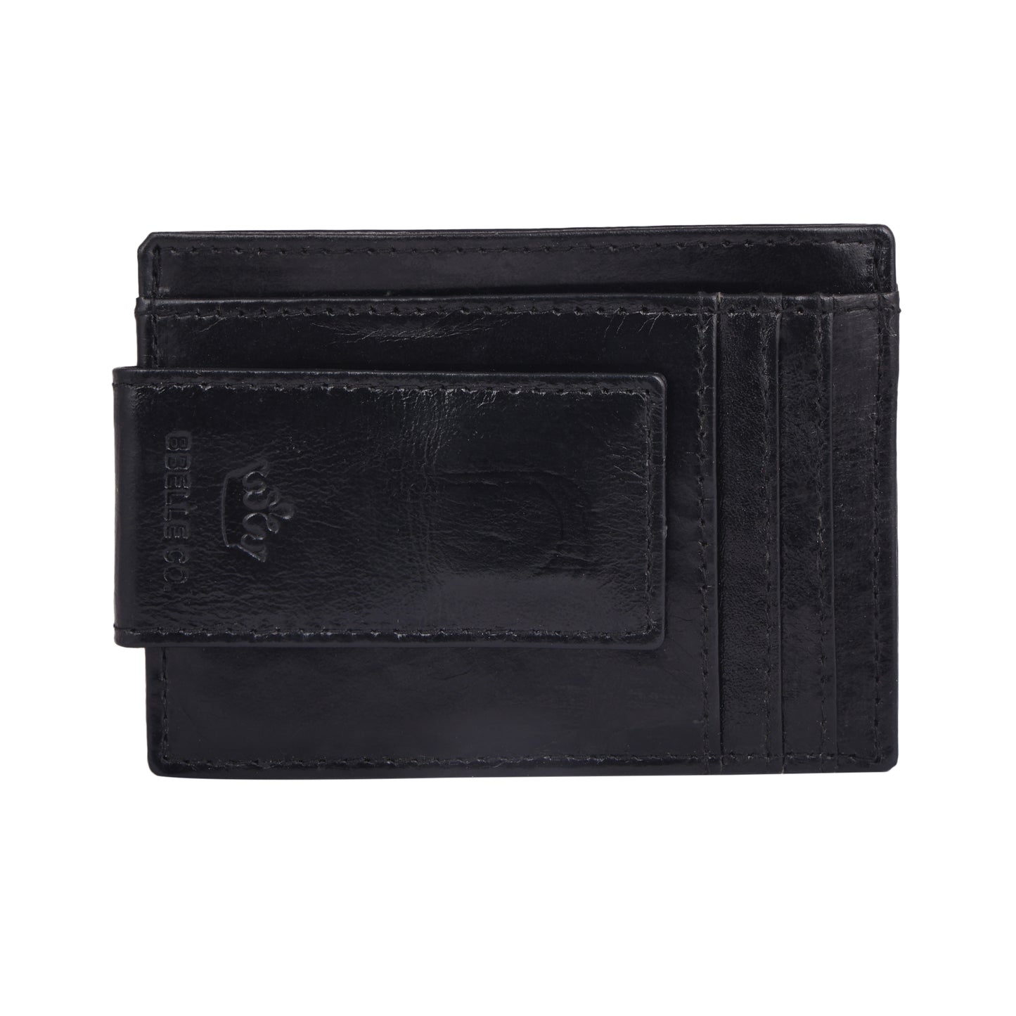 BBELLE CO Front Pocket Minimalist Leather Slim Wallet