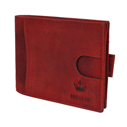 BBELLE CO Leather Wallet for Men, Bifold Stylish Wallet, Ultra Strong Stitching with Card Slots