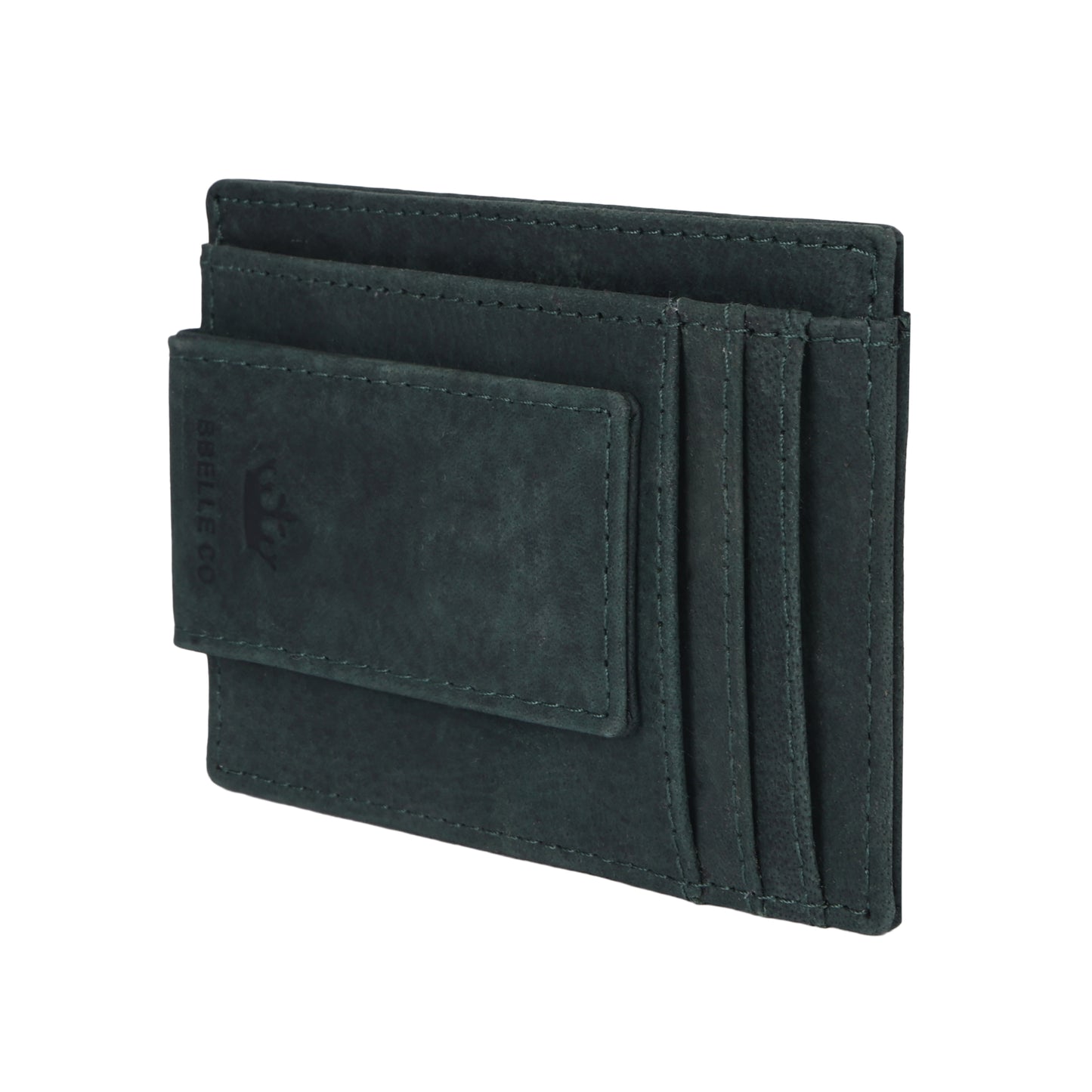 BBELLE CO Front Pocket Minimalist Leather Slim Wallet