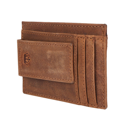 BBELLE CO Front Pocket Minimalist Leather Slim Wallet