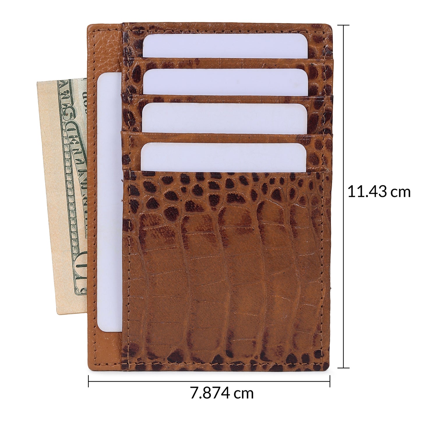 BBELLE CO Leather Wallet for Men, Ultra Strong Stitching with Card Slots, Bifold Stylish Wallet